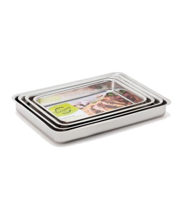 CJ. ASSADEIRAS RETANGULARES 04 PÇS - FORNERIE