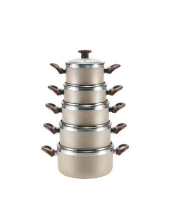 CJ. CAÇAROLAS 16 A 24 - CREMA PLUS TAMPA DE VIDRO