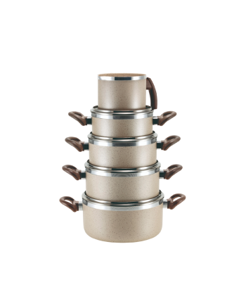 CJ. CAÇAROLAS 18 Á 24 E FERVEDOR 14 - CREMA PLUS TAMPA DE VIDRO              