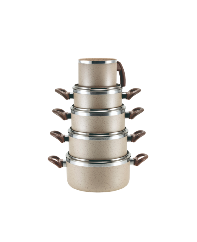 CJ. CAÇAROLAS 18 Á 24 E FERVEDOR 14 - CREMA PLUS TAMPA DE VIDRO              