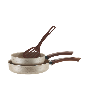 CJ. FRIGIDEIRAS 18 E 20 S/ TAMPAS C/ ESPÁTULA - CREMA