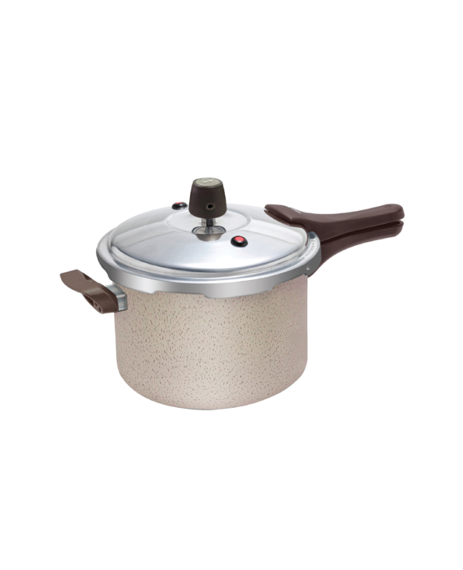 PANELA DE PRESSÃO 4,5 LTS FECHAMENTO EXTERNO - CREMA